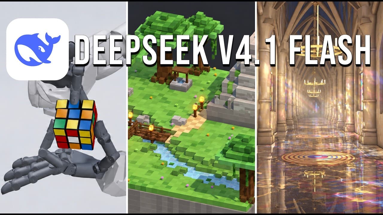 I Tested Qwen 3.8 Flash vs Deepseek V4.1 Flash, GLM 5.3 Flash, Gemini 3.8 Flash