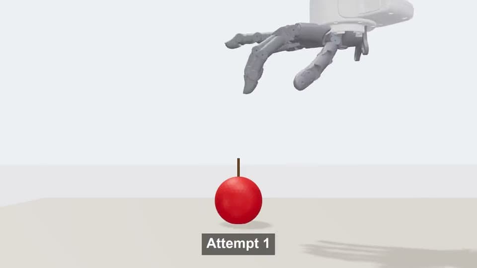 DeepSeek V4.1 Flash · apple-stem presentation recording poster