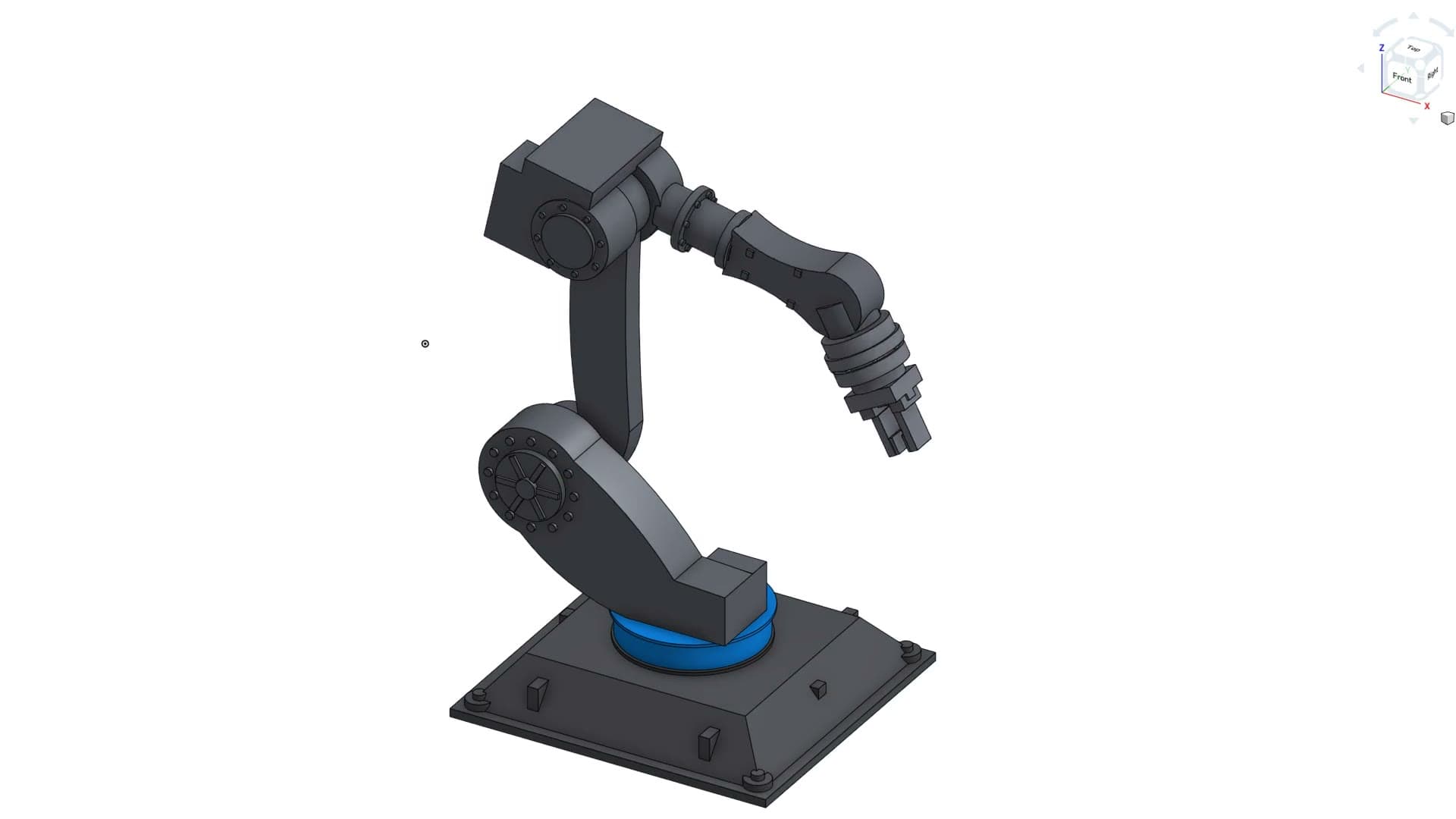 Claude Opus 5.5 · cad-002-robot-arm