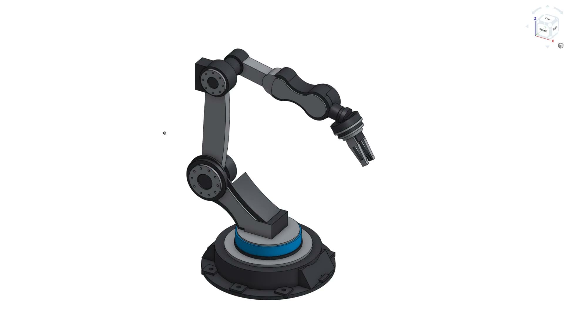 GPT-6.1 Sol · cad-002-robot-arm