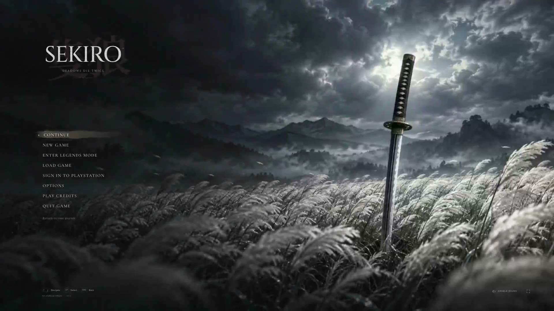 GPT-6.1 Sol · sekiro-menu