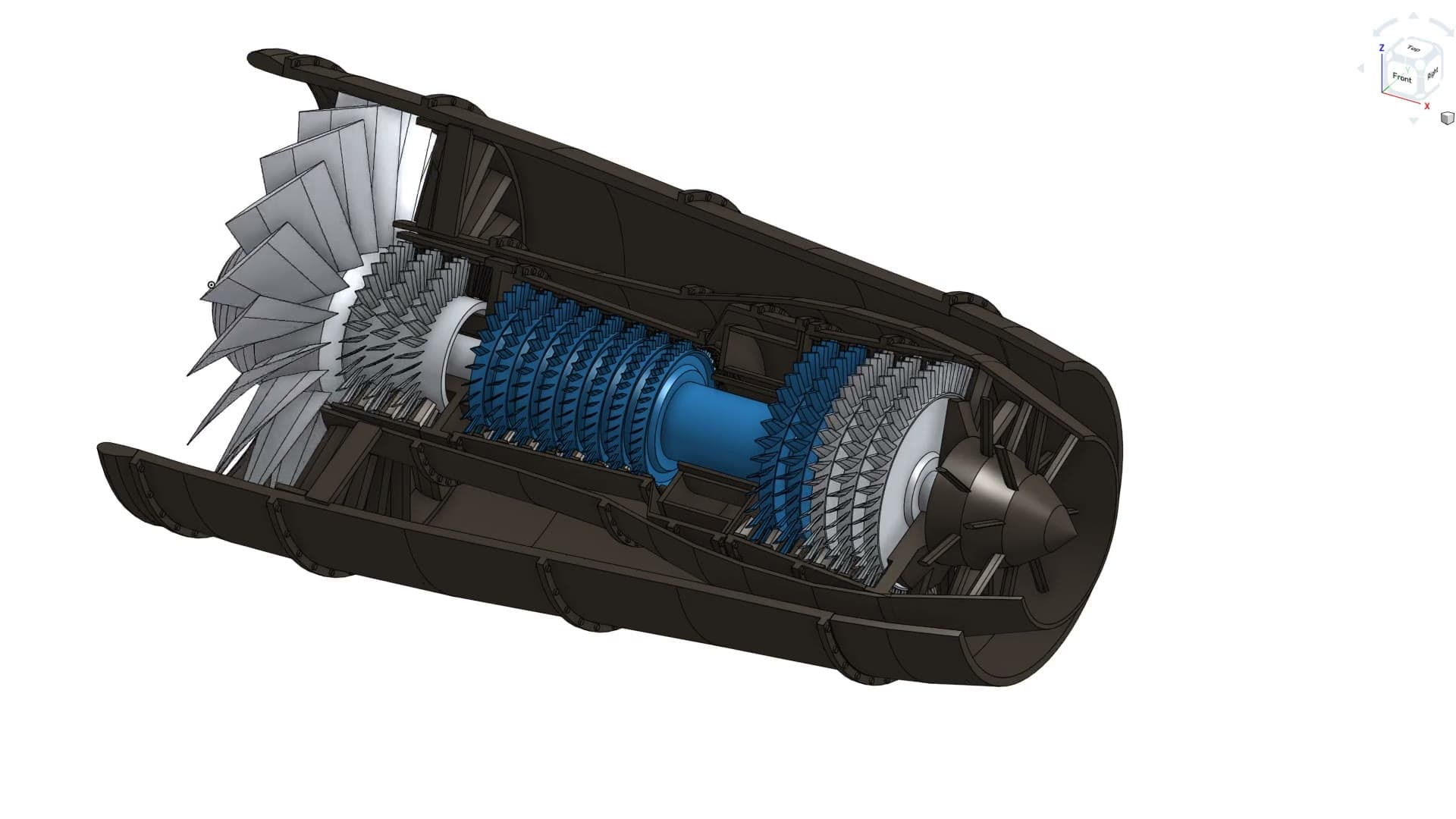 Claude Sonnet 5.5 · turbofan-cad